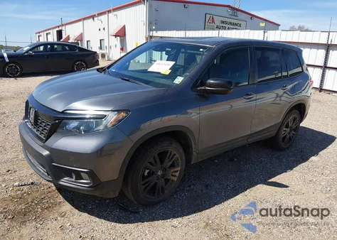 2021 Honda Passport Awd Sport from USA, damaged, VIN 5FNYF8H21MB001770